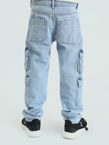 Jeans Cargo fit cargo